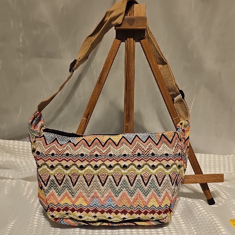 Multicolor Patterned Women's Bag